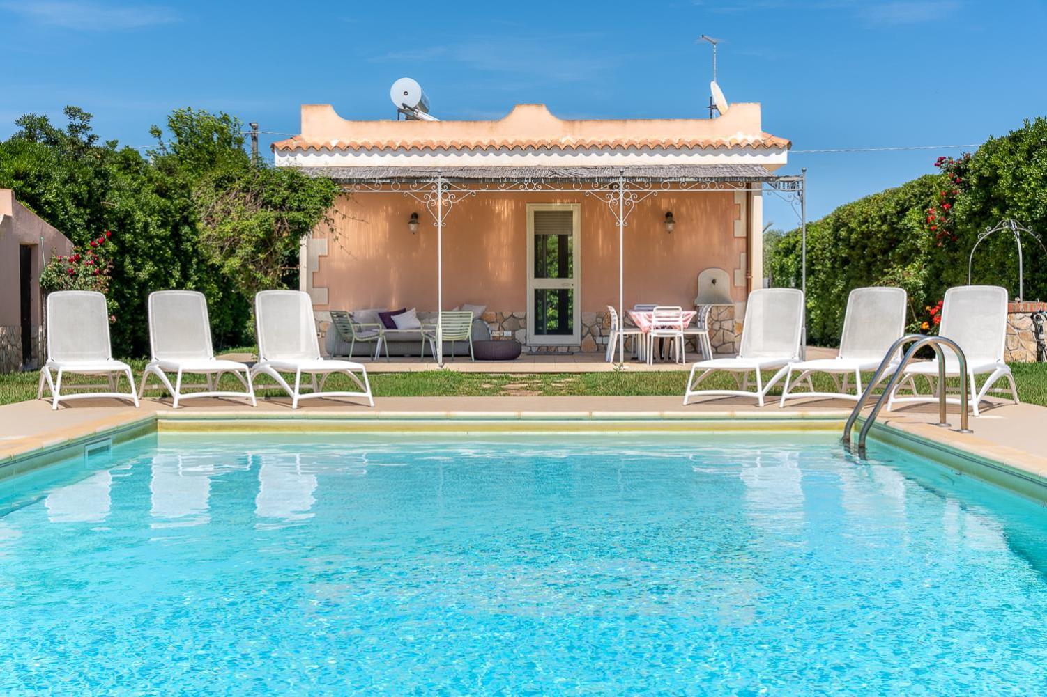 סירקוזה Villa Bouganville Con Piscina By Wonderful Italy מראה חיצוני תמונה